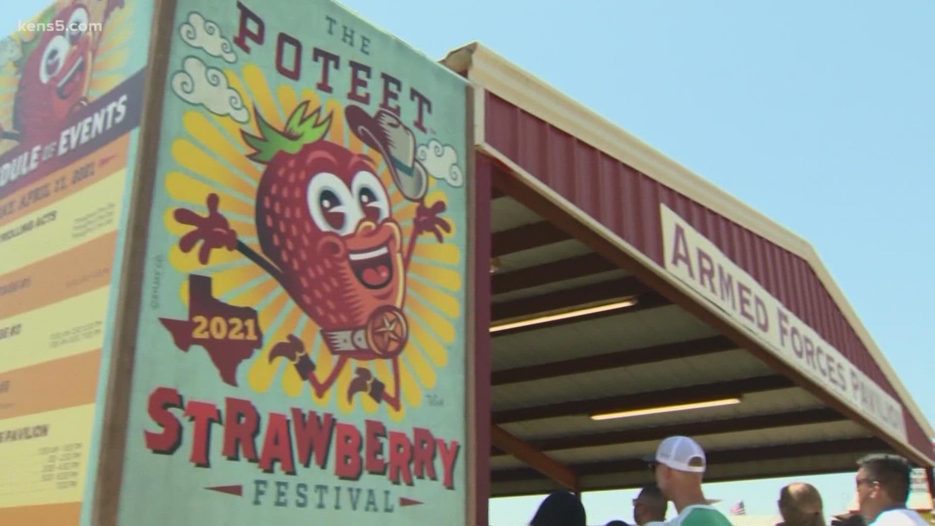 There will be plenty of musical acts, but the real headliners are of course the strawberries.