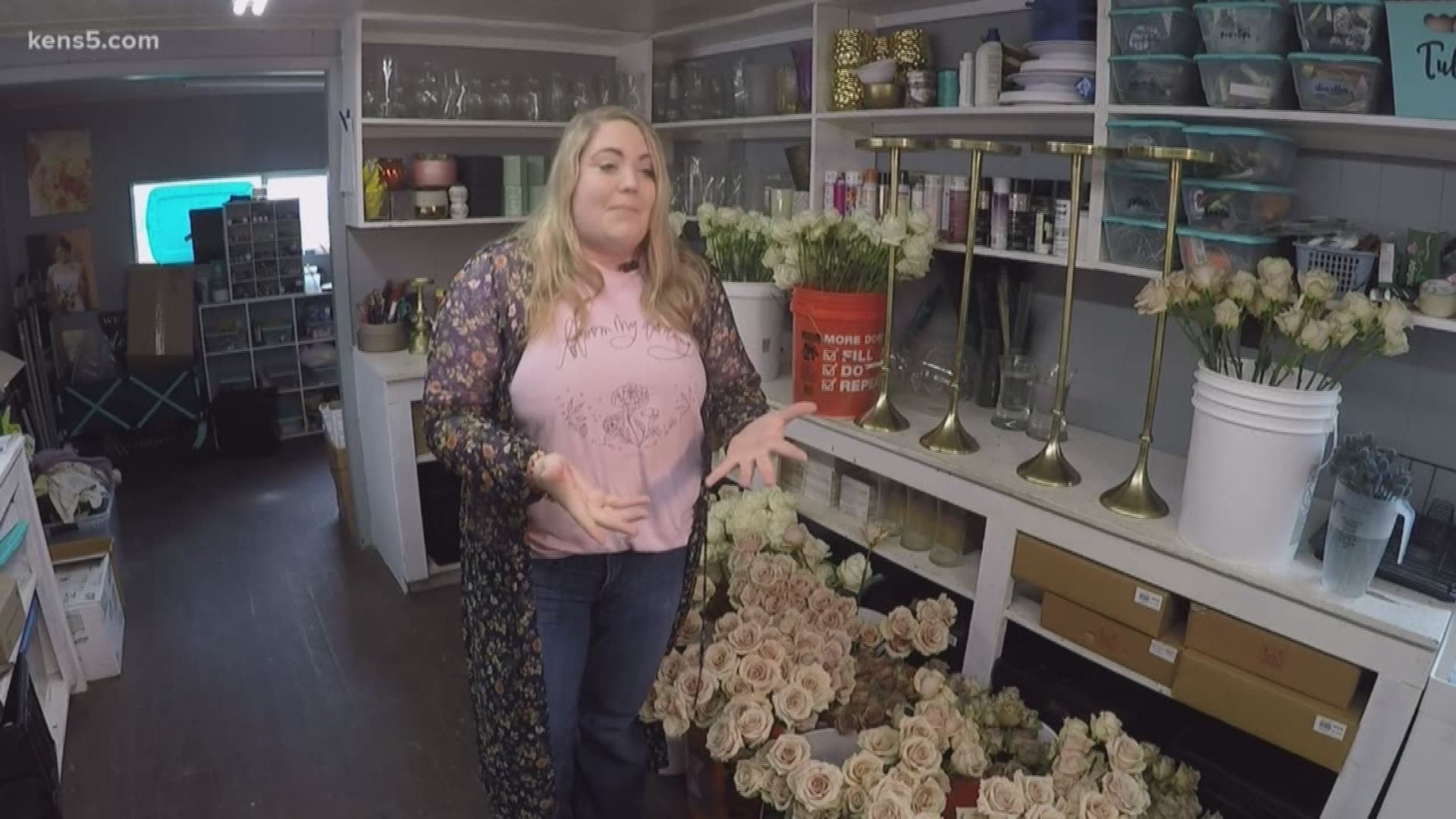 You wouldn't think the disease would impact a South Texas florists's business.