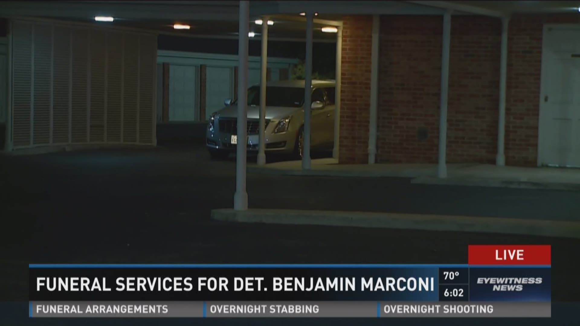Funeral services for Det. Benjamin Marconi