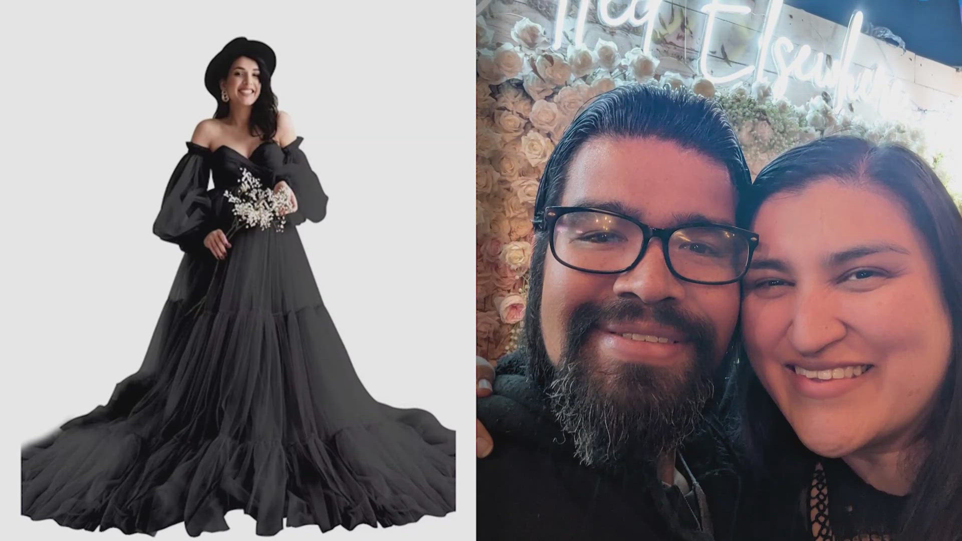 San Antonio bride's dream Halloween wedding hits a snag after dress vanishes