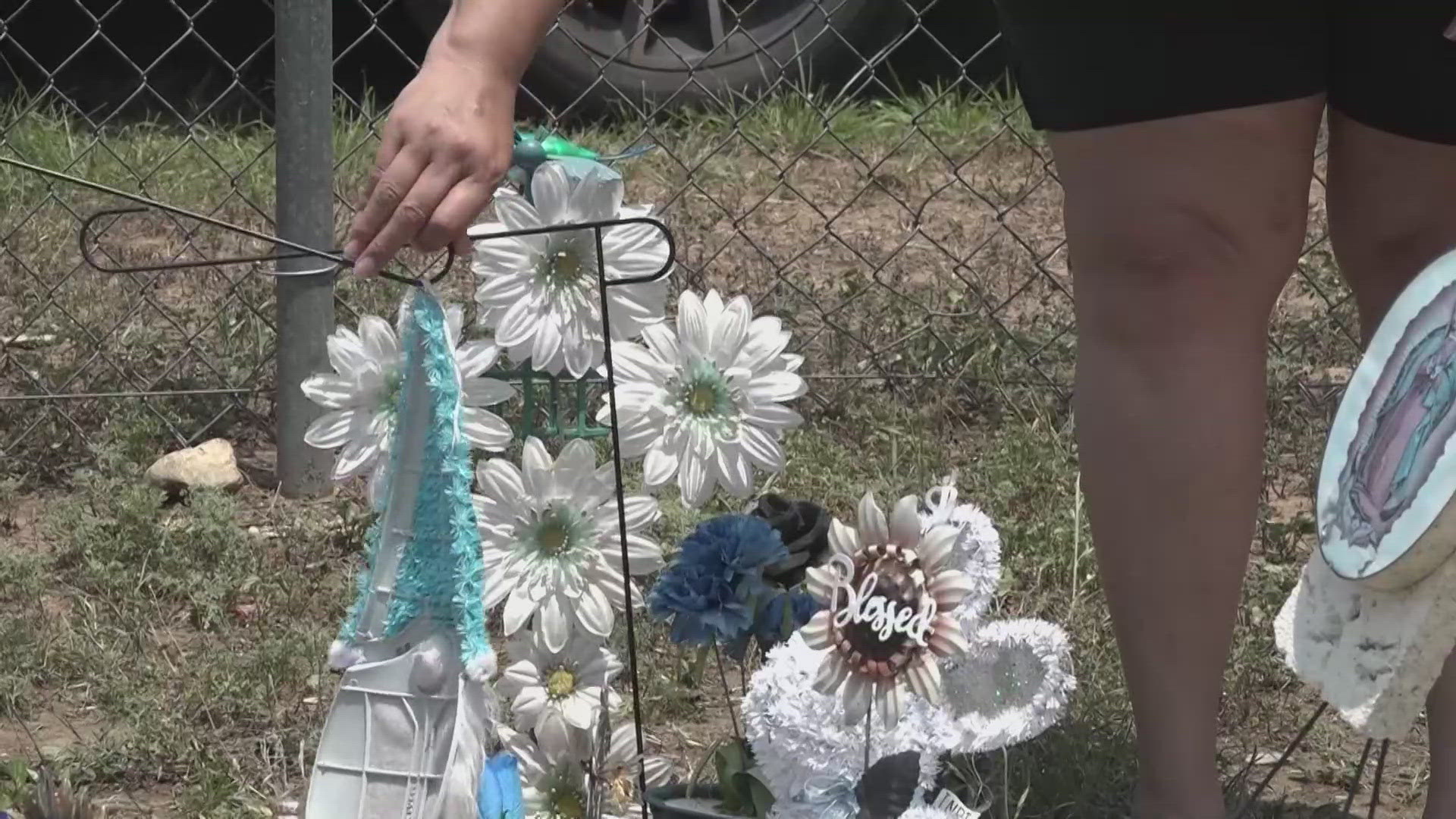 The family of Larry Alvarez-Perez says they are heartbroken after discovering the grave site had been desecrated.