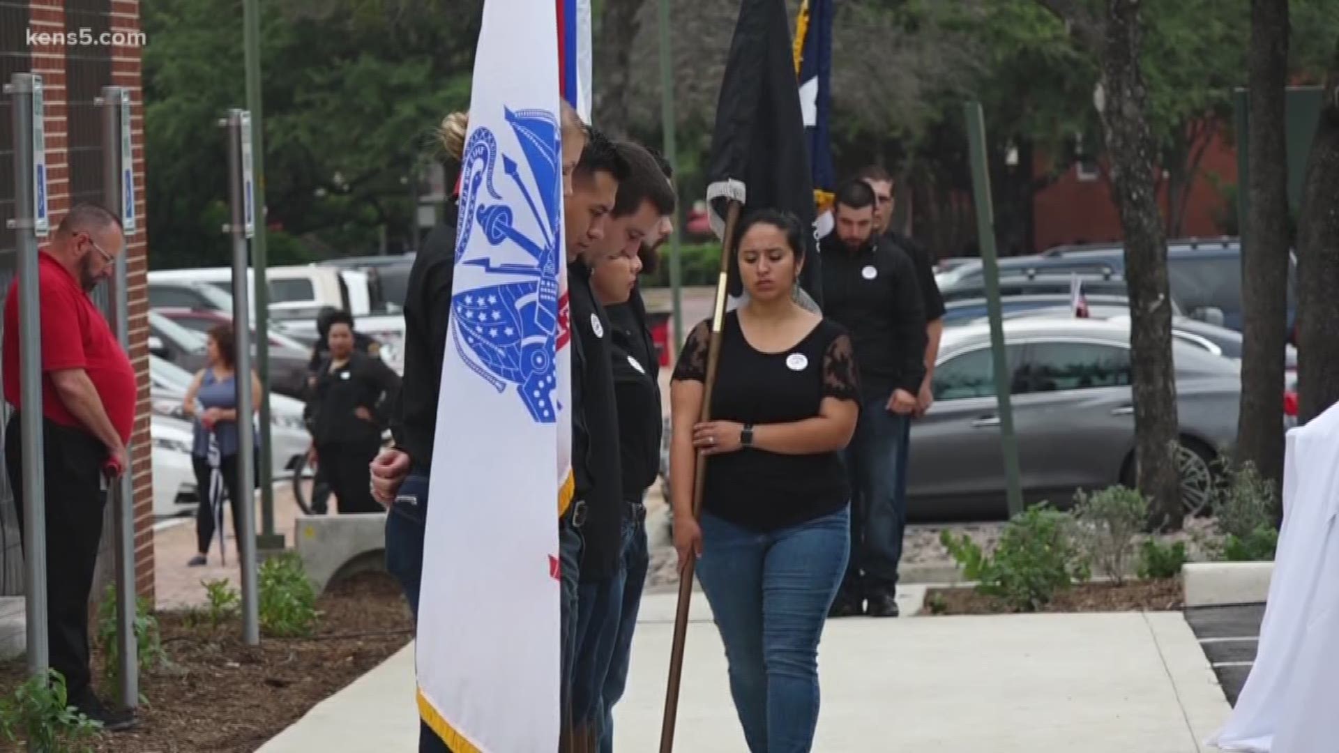 San Antonio College unveiled a new, state-of-the-art facility dedicated to serve veterans and active military students on campus. Eyewitness News reporter Sharon Ko was there.