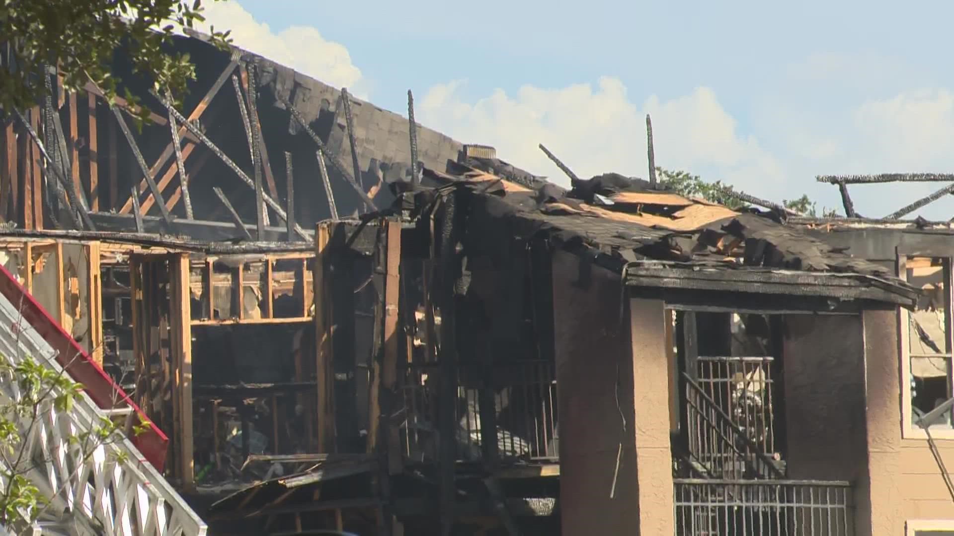 Several dogs die in apartment fire on the north side