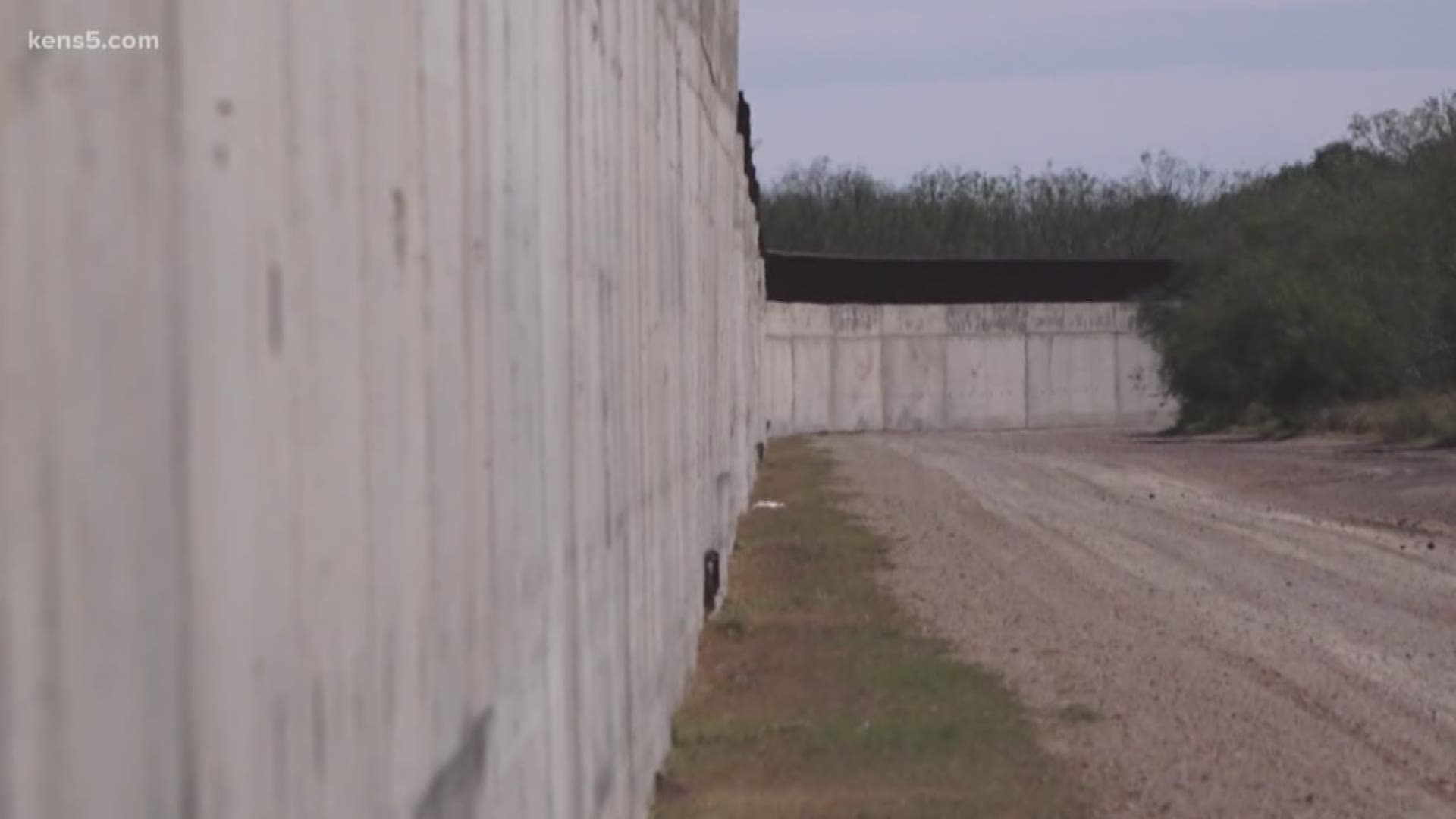 Border reporter Oscar Margain explains why a project to build a wall in Texas could stop soon.