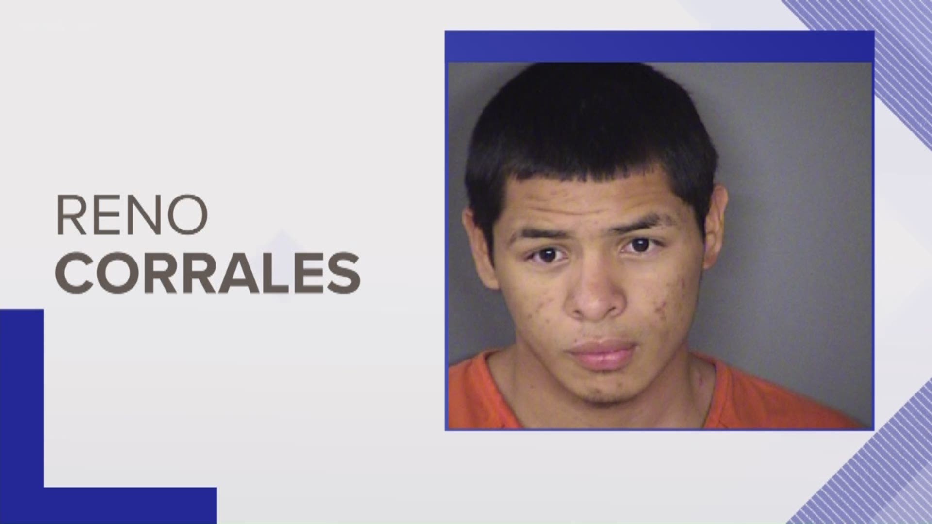 19-year-old Reno Corrales is charged with the murder of 44-year-old mark Rios. The victim was found shot at a home on west Dickson last May and died at the hospital. It's not clear what led to the shooting. Corrales is already in prison on an unrelated ch