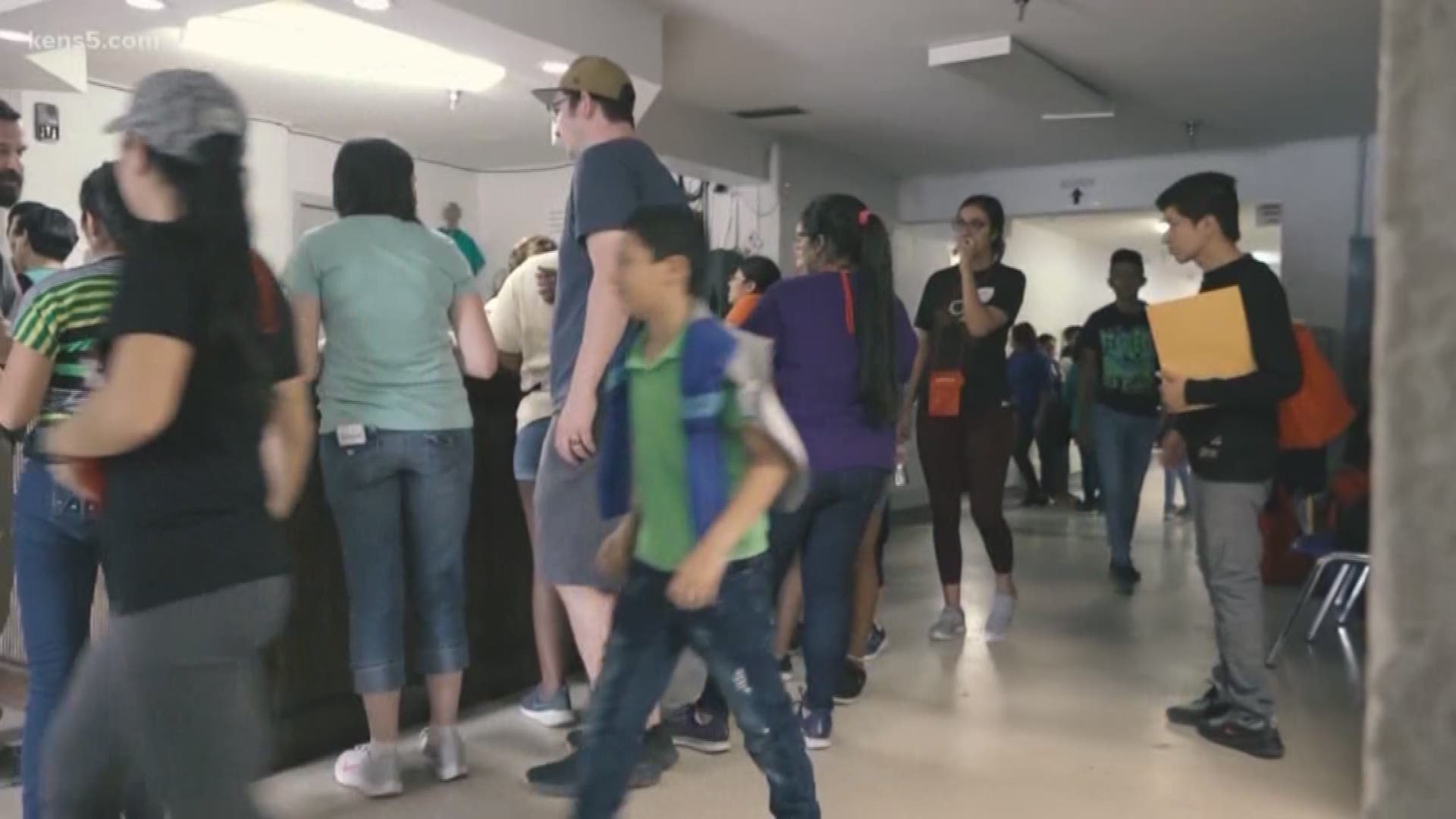 Spring breakers from across the country are flocking to south Texas right now. But not everyone's heading to beaches and parties. Our border reporter Oscar Margain is in McAllen. He shows us why some are spending their vacations helping migrant families.