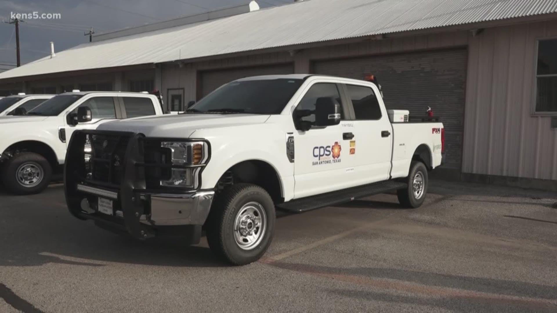 CPS Energy trucks going electric