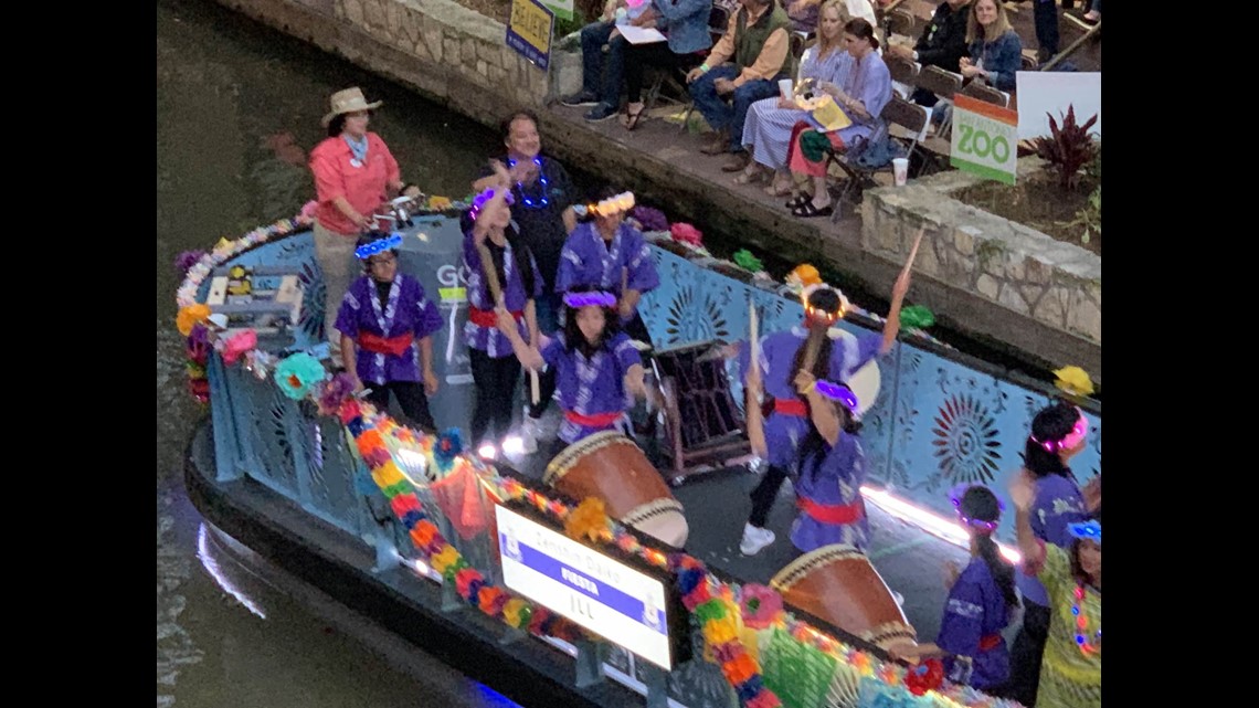 River Parade Route - Texas Cavaliers