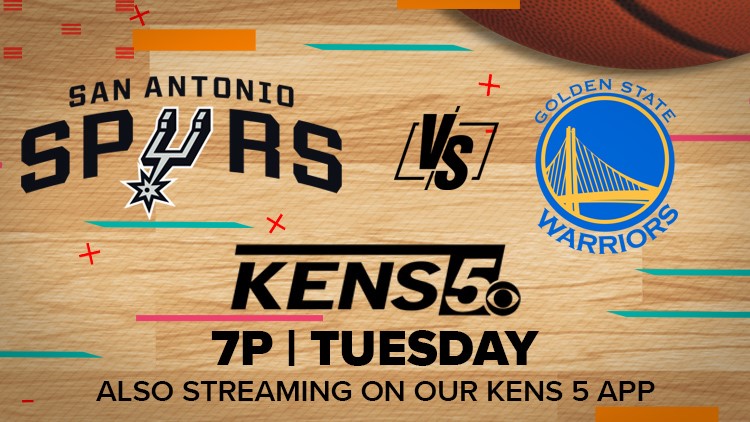 WATCH LIVE ON KENS 5: Spurs vs. Warriors