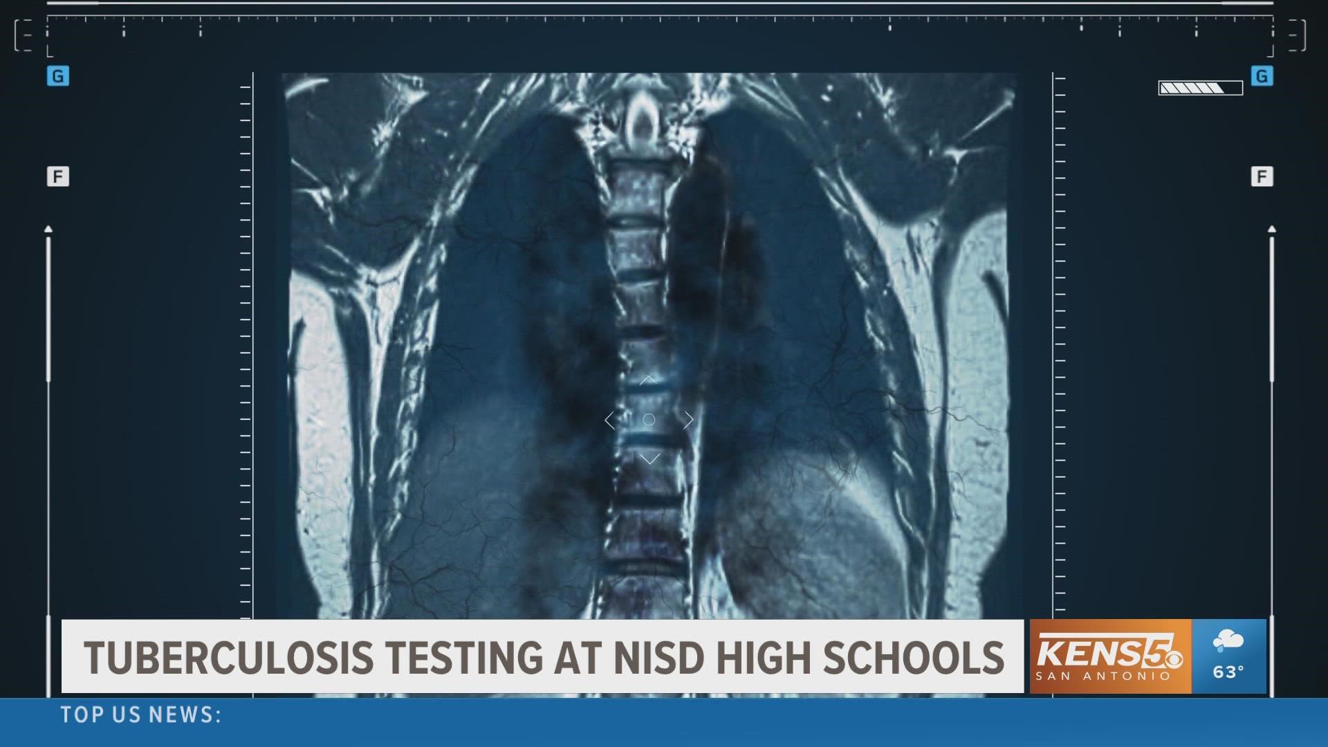 Multiple high schools in the district had students test positive