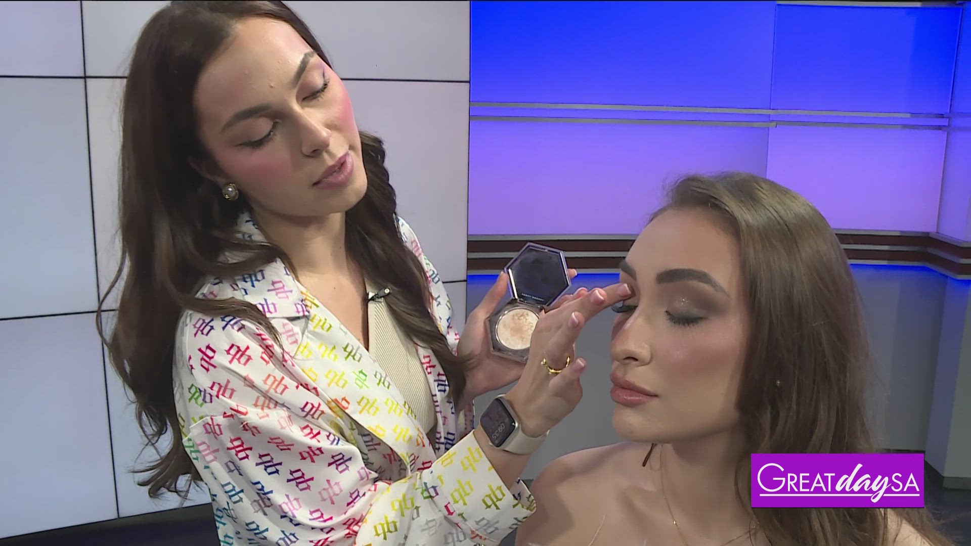 Angelica Pavlova shares makeup tips for a glamorous prom look.