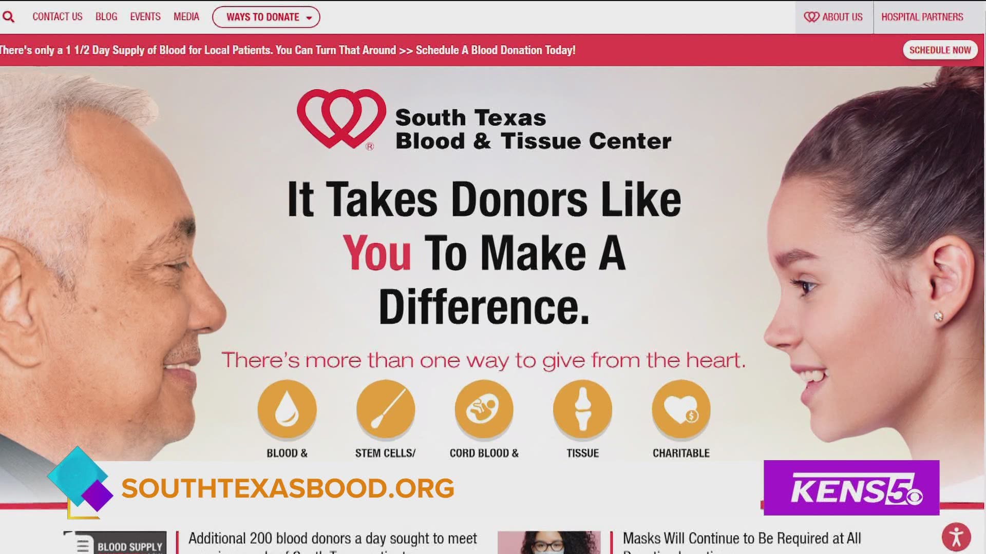 South Texas Blood & Tissue needs your support more than ever before.