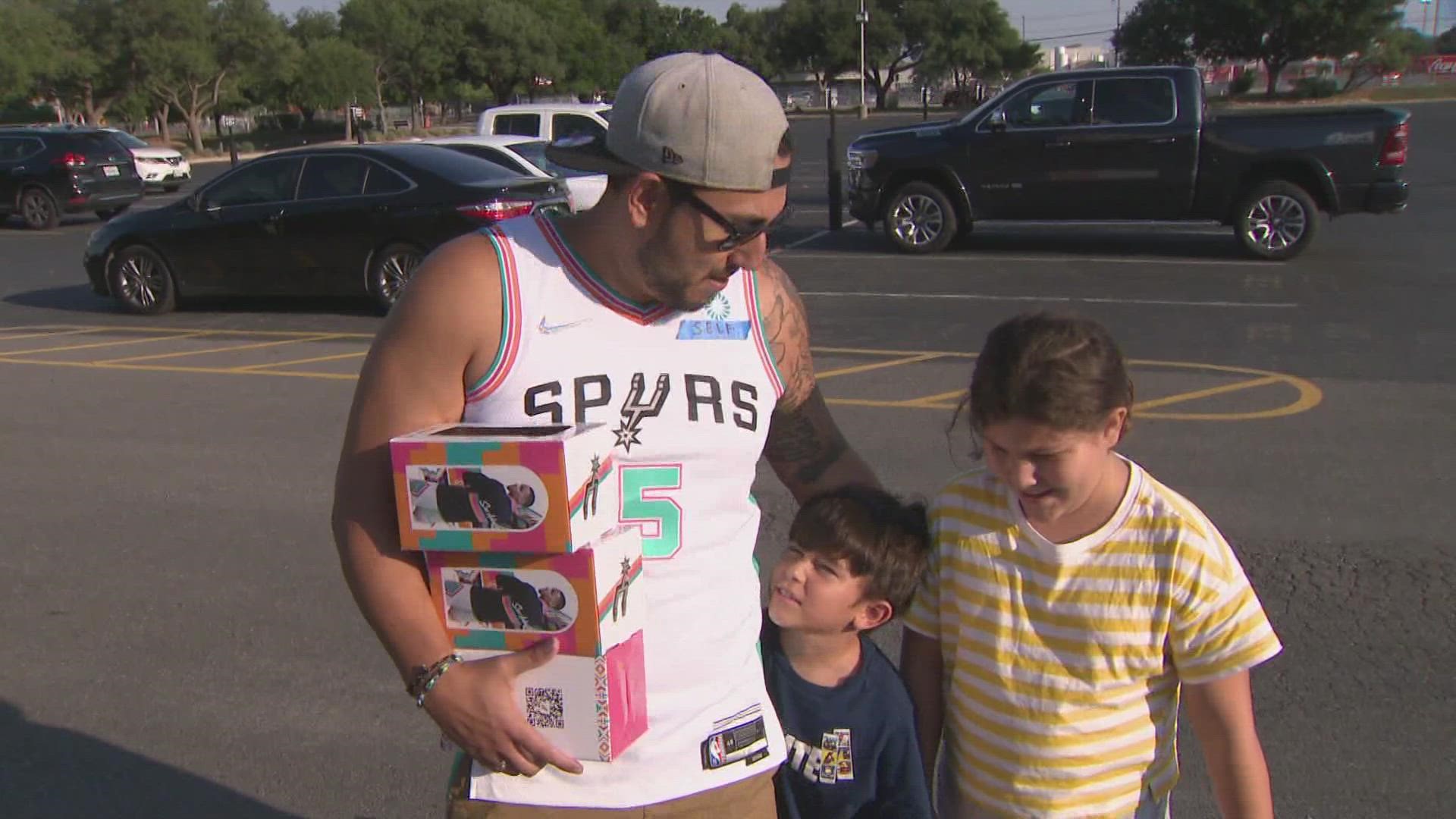 Spurs fans arrived at the AT&T Center to pick up bobbleheads of their All Star point guard, and learned that he was getting shipped out.