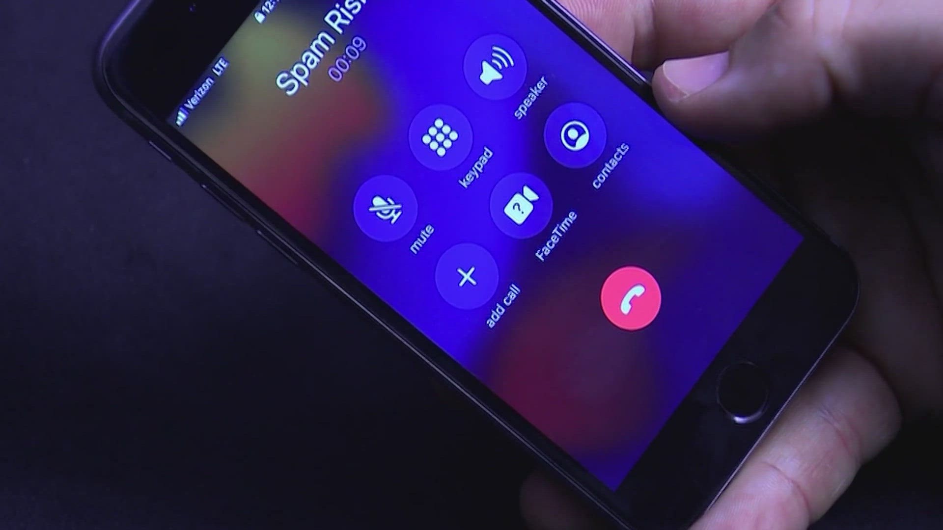 Apple says they are moving the "end call" button to the bottom right of the screen.