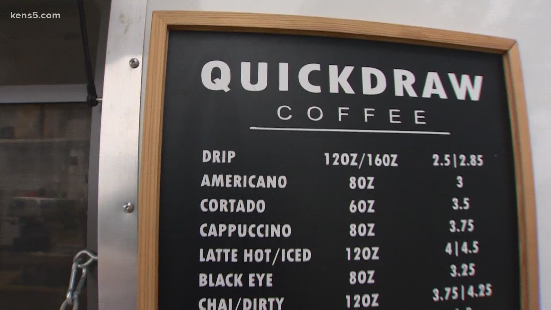 James DuBois--- veteran, firefighter, family man and coffee connoisseur. In this week's Keep SA Local segment, we're on the far northside at Quickdraw Coffee.