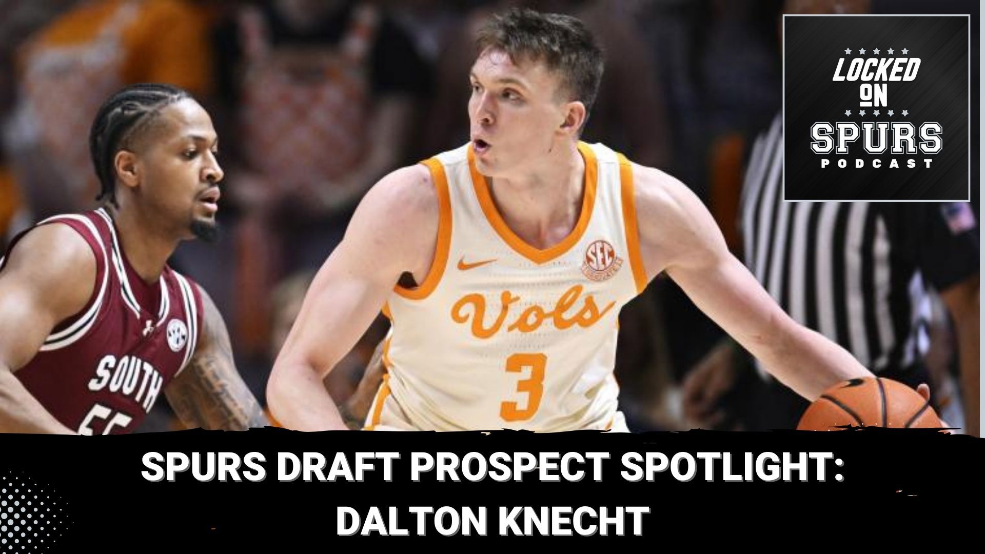 Should the Spurs look to select Knecht with one of their two first-round picks in the NBA Draft?