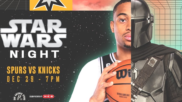 Celebrating Star Wars Night on Warriors Ground