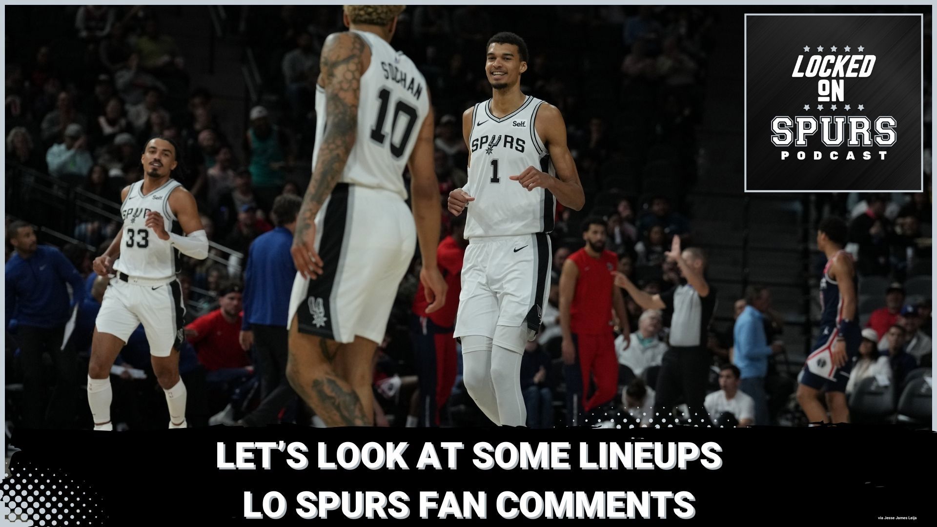 How do certain San Antonio Spurs' lineups look on the court according to the numbers?