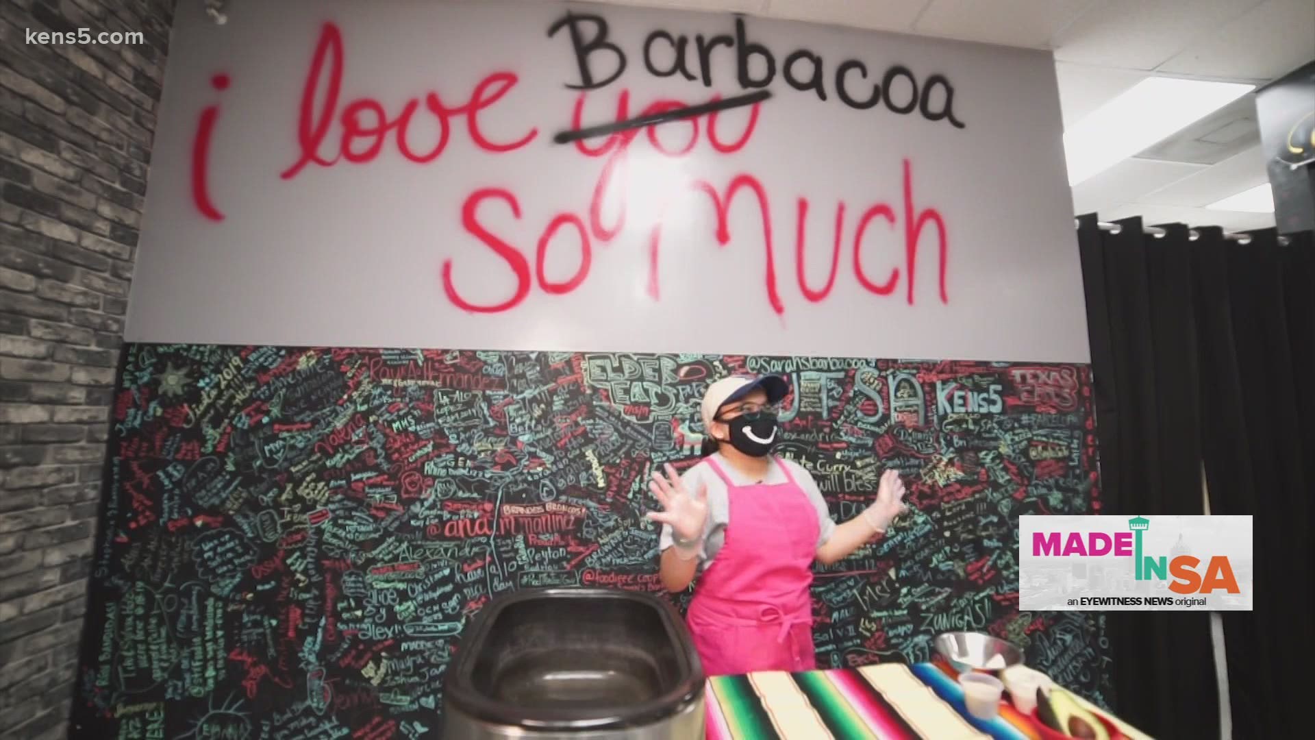 A just 16-years-old, Sarah opened up Sarah's Barbacoa because she wanted to add some flavor to her area. The business is a hit - typically selling out in hours.