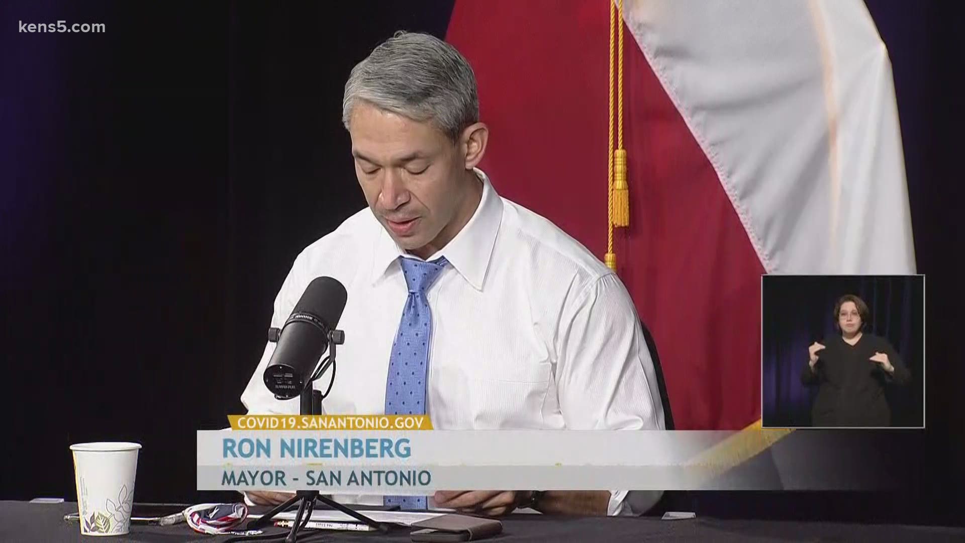 The number of area is hospitalizations is nearing 600 as San Antonio facilities continue to care for El Paso patients.