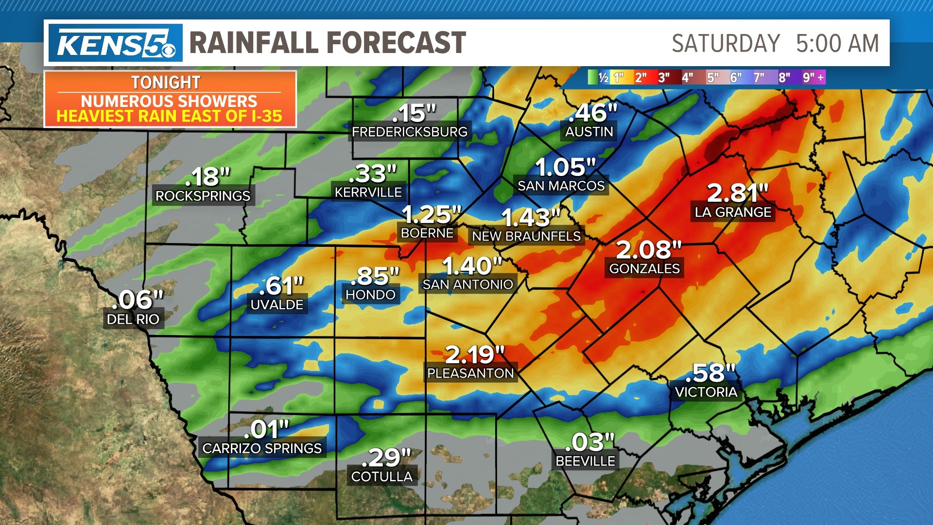 San Antonio Weather When do storms arrive Friday night?