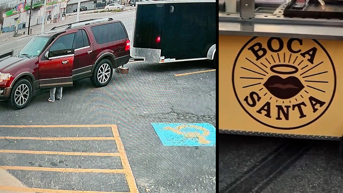 Une caravane de restauration d’une valeur de 12 000 $ volée en plein jour devant le snack-bar de San Antonio
