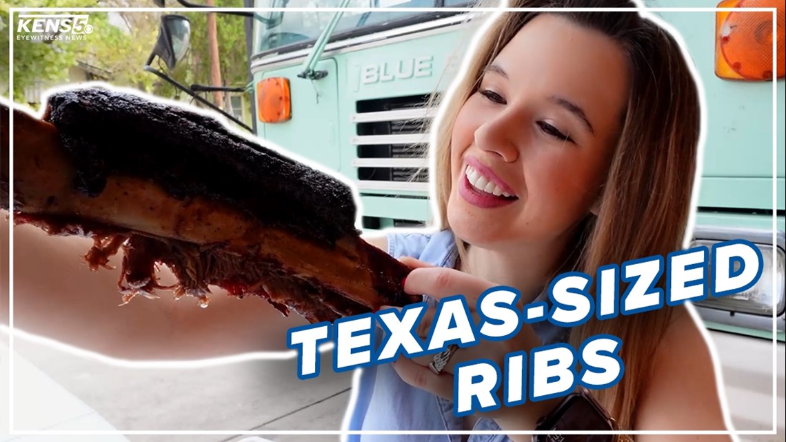 Humongous ribs | Brothers convert school bus into Texas-sized food truck
