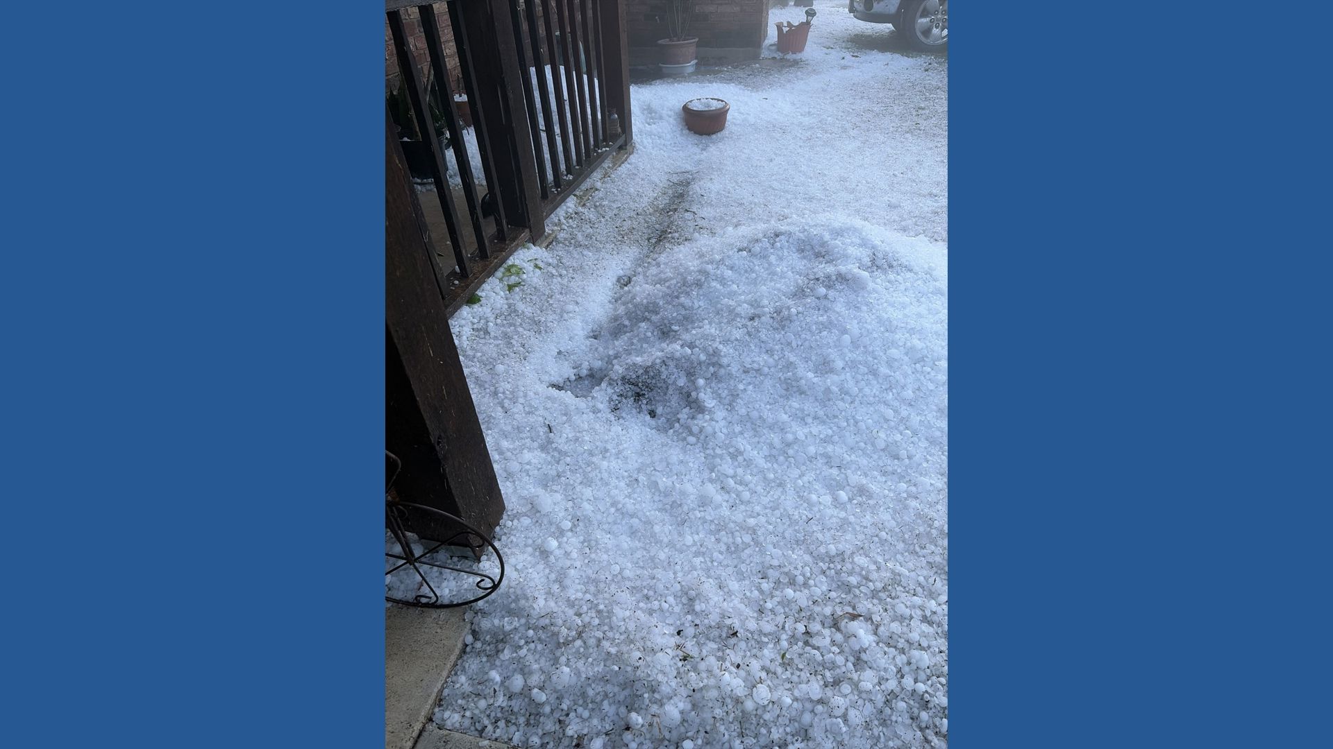 PHOTOS: Parts of the Texas Hill Country get rocked by hail | kens5.com