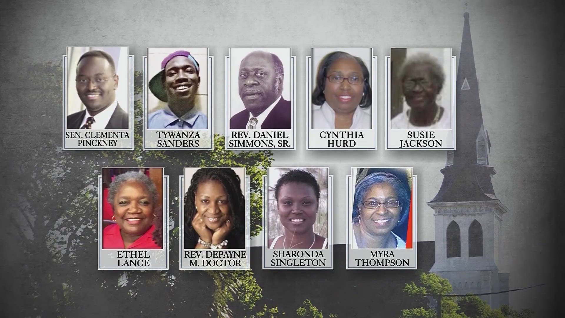 In 2015, a gunman killed nine people while attending bible study at a South Carolina church.