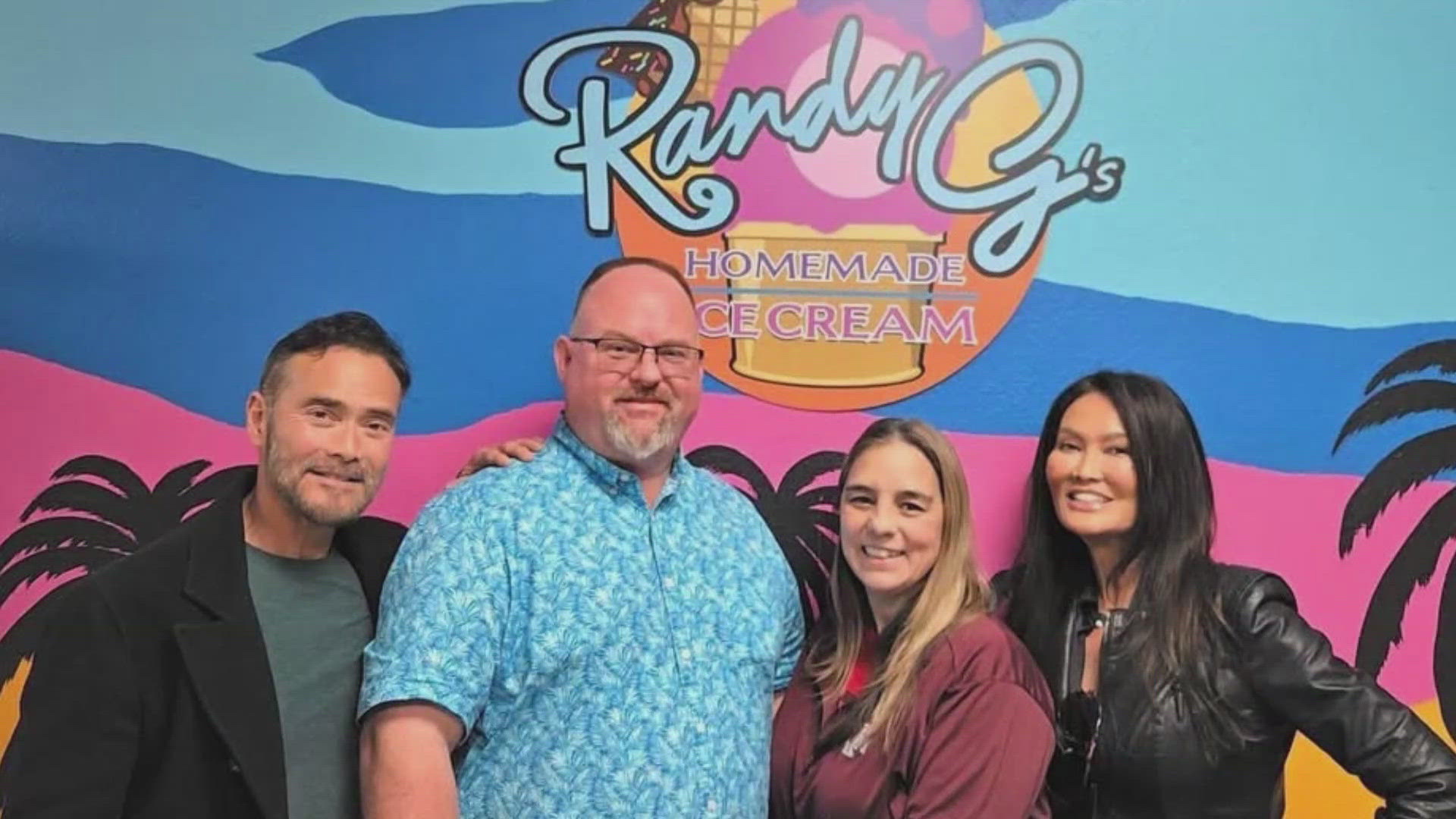 Randy G's Ice Cream even made Tia Carrere her own flavor of ice cream. 
