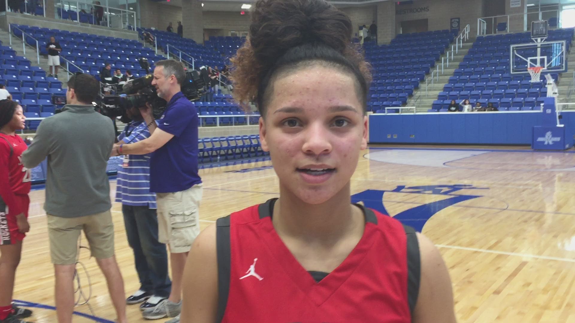 Judson senior Corina Carter talks about the Rockets earning a third straight berth in the state tournament