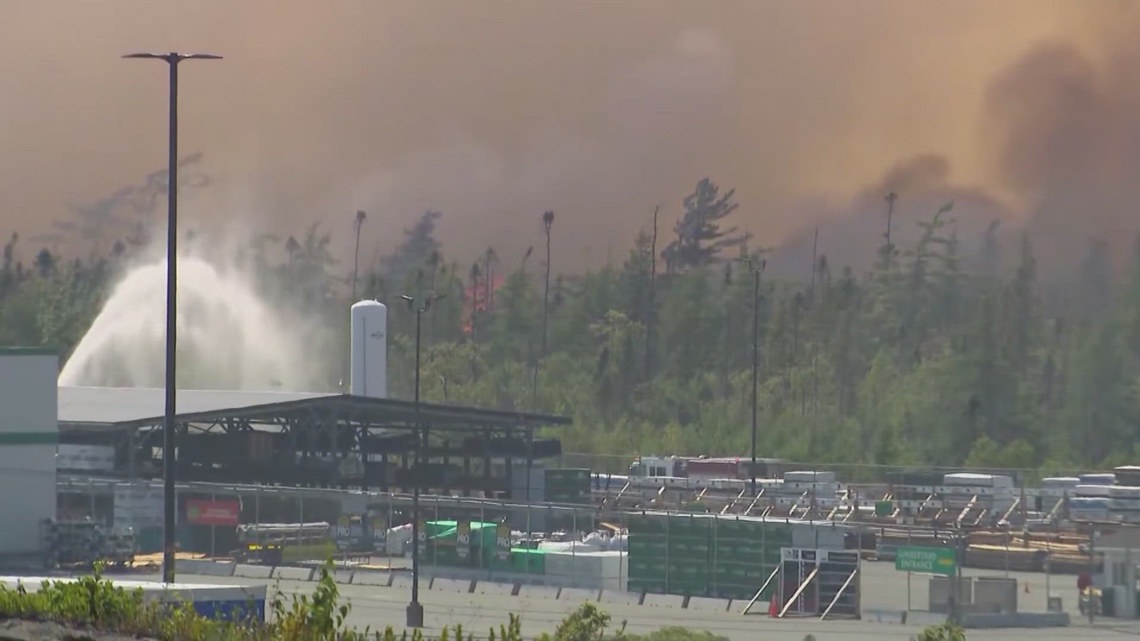 Firefighters in Nova Scotia battling wildfires | kens5.com