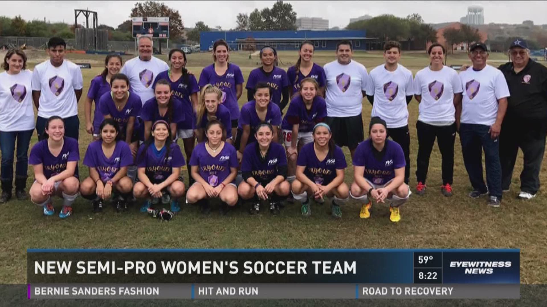 New SemiPro Women's Soccer Team