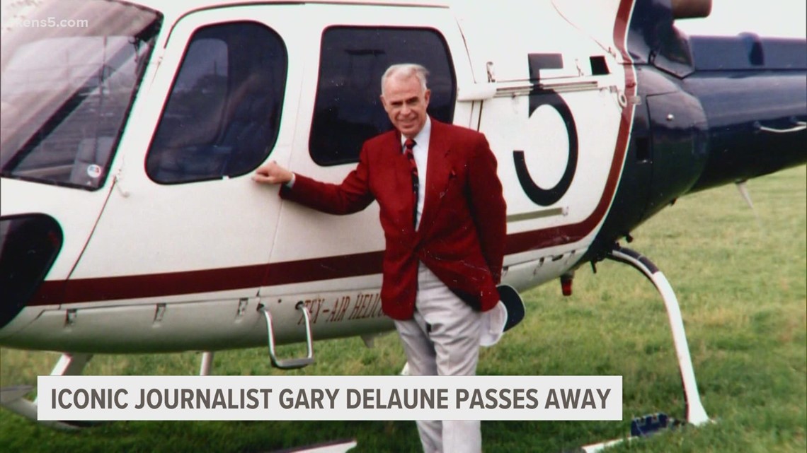 Community reacts to passing of iconic KENS 5 journalist Gary DeLaune