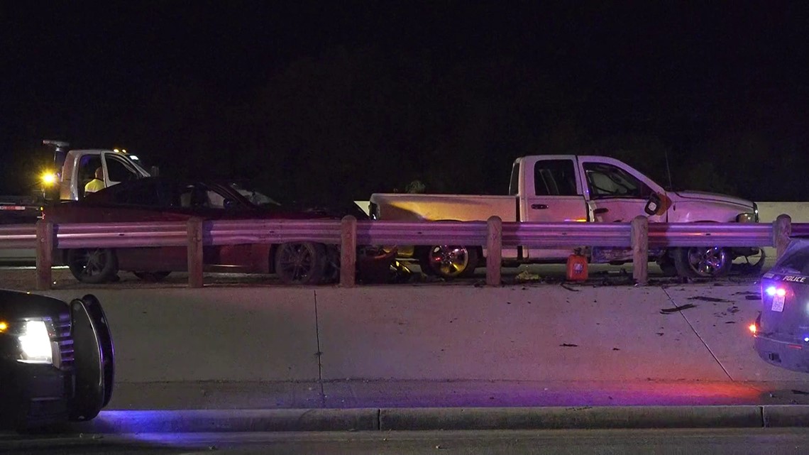 Man injured after struck by car while checking damage to truck