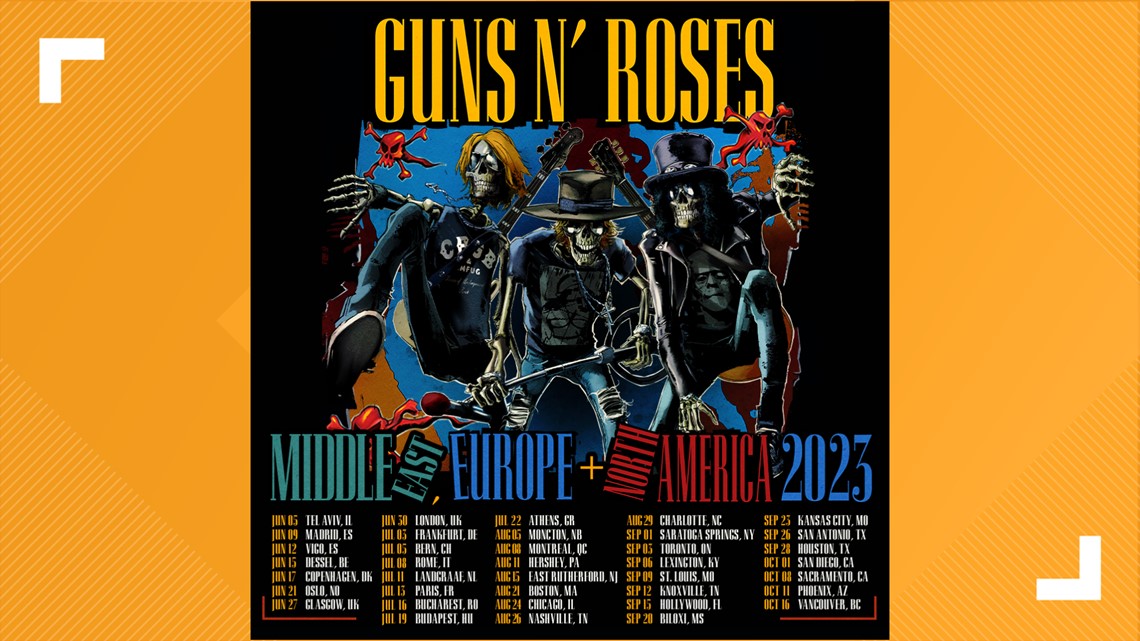 Guns N' Roses Announce 2023 Tour Dates