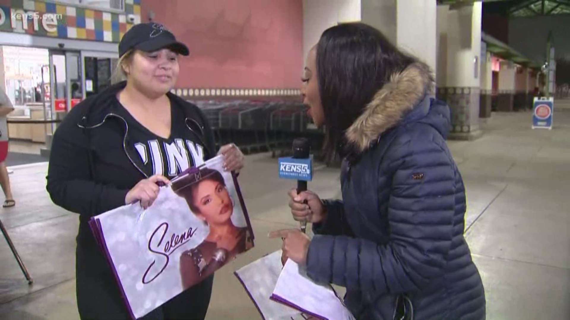 HEB released the official Selena bag Thursday morning. Fans lined up early to get their hands on the popular item.