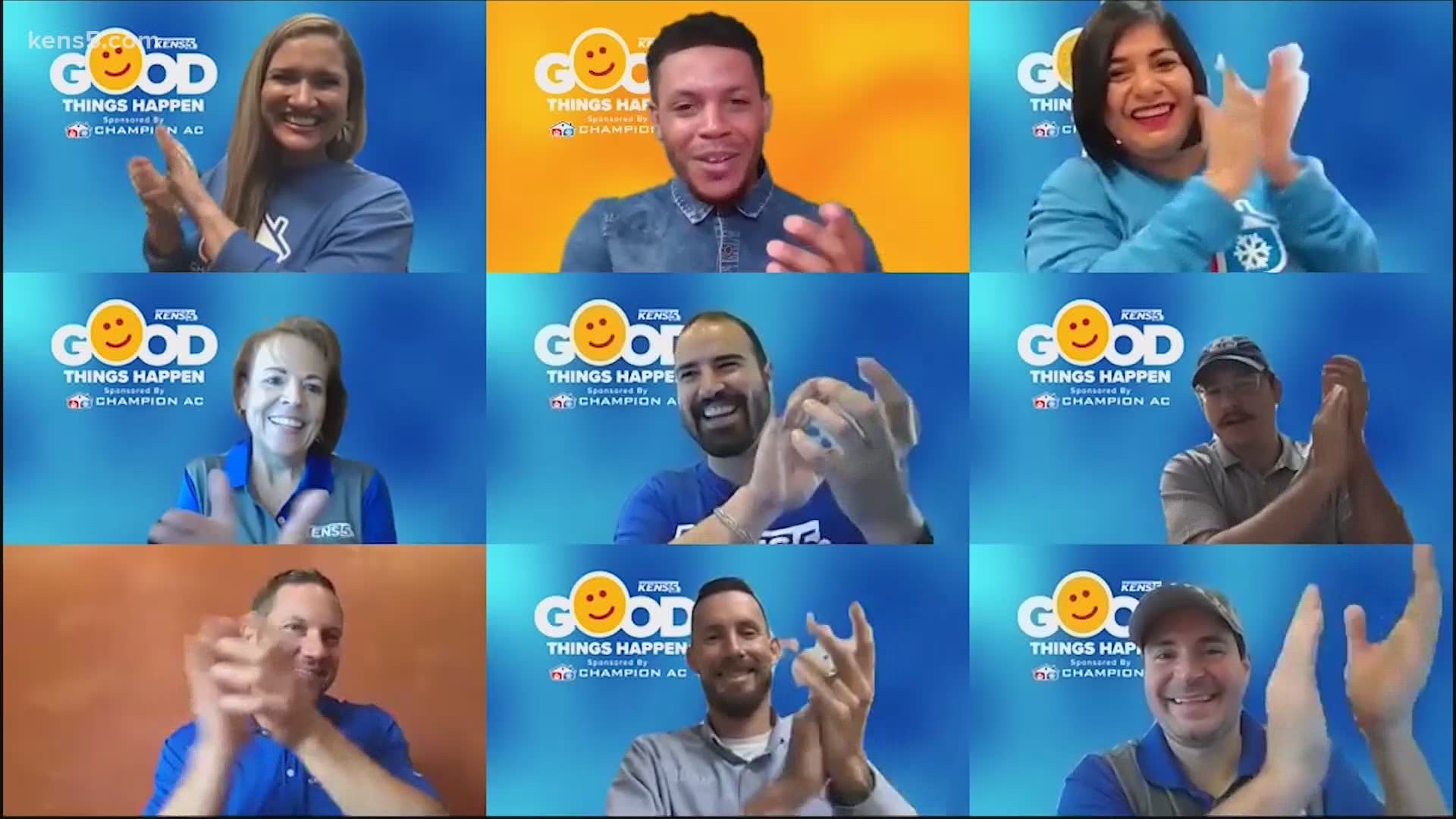 KENS 5 teamed up with Champions AC to give some viewers a reason to smile about.