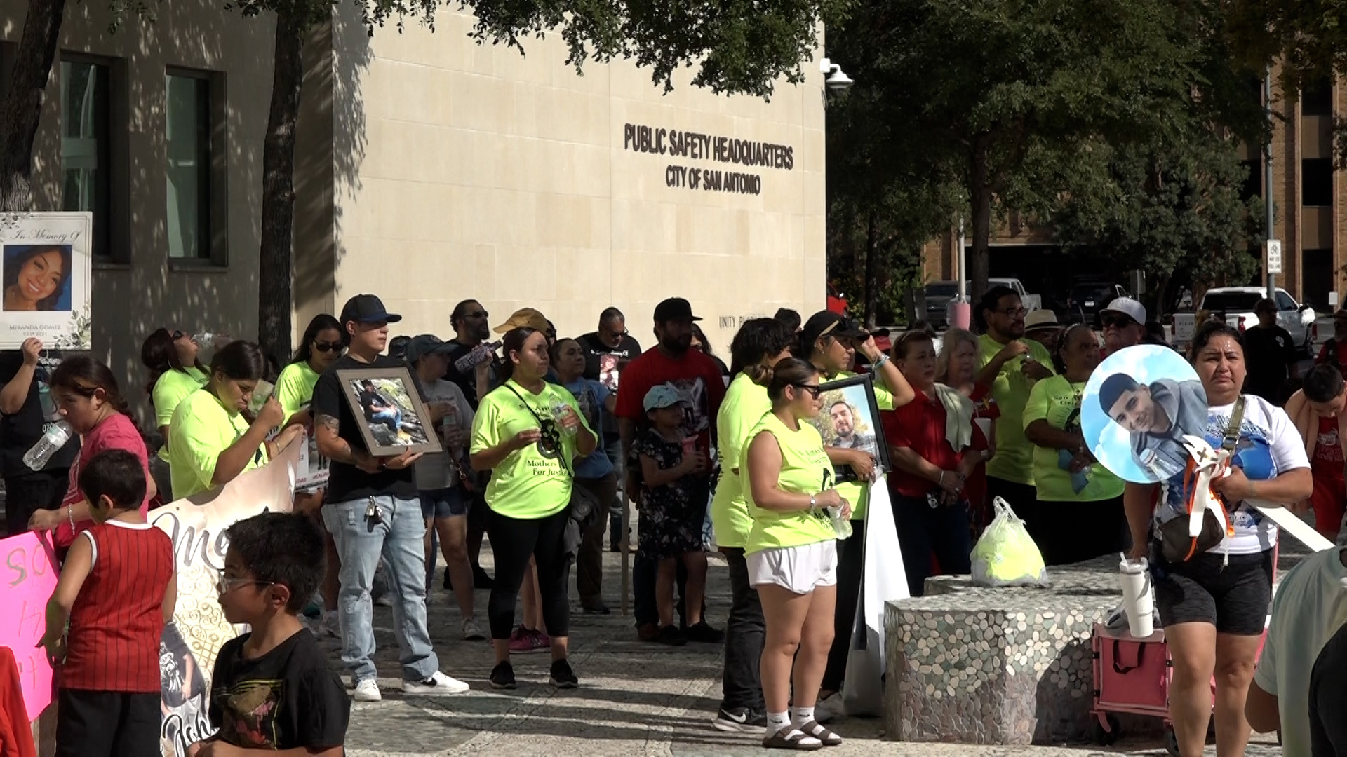Texas mothers who lost children to murders flood streets of San Antonio ...