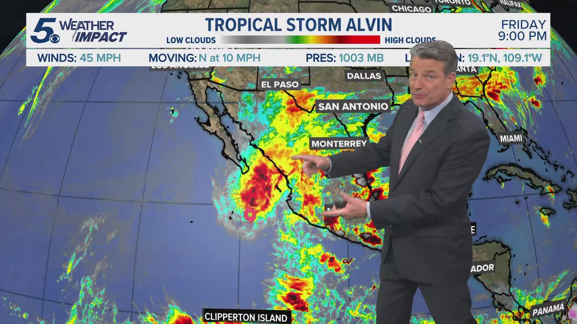 Rain subsides following wet Friday morning | KENS 5 Weather Impact ...