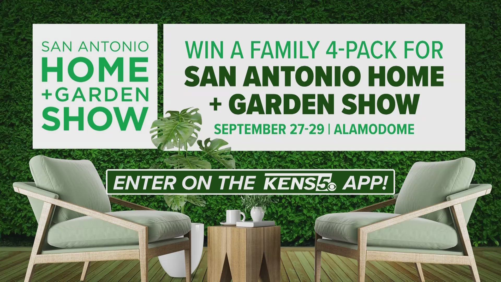 Go to our KENS 5 app to enter!