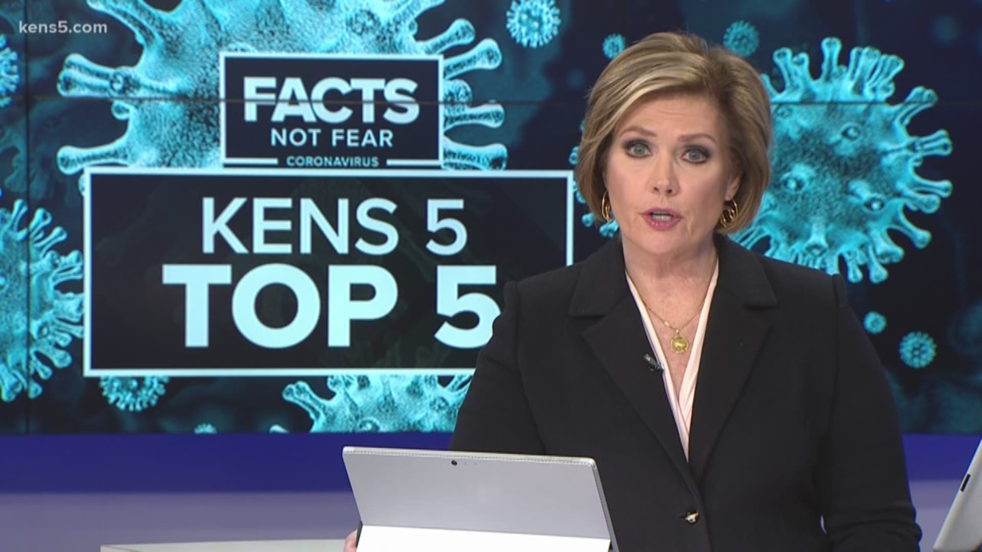 False claims and fear are circulating about the coronavirus, but we want to give you the facts. KENS 5's Sharon Ko answers our viewers' top five questions.