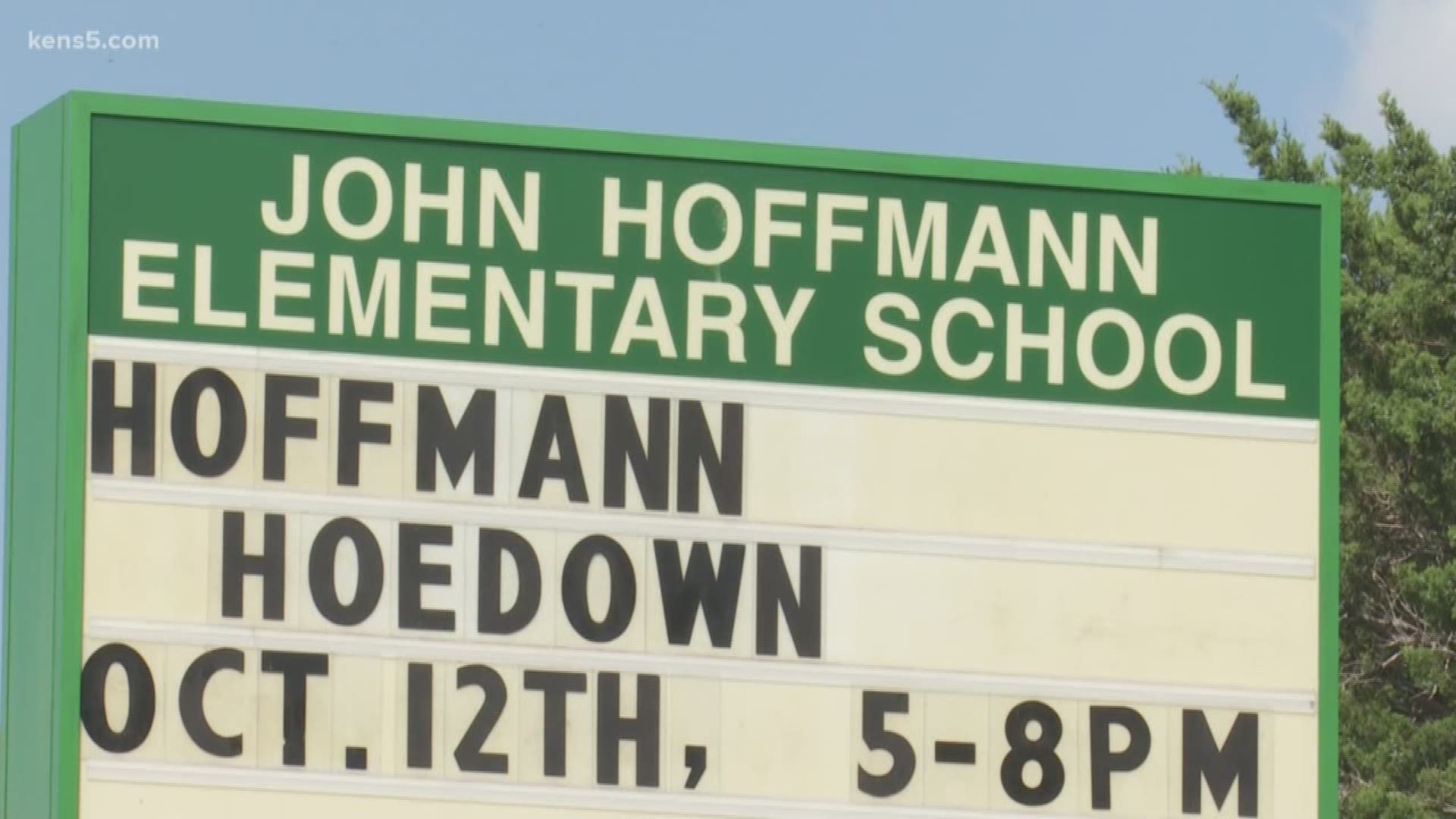 A mother whose son goes to Hoffmann Elementary says a man threatened to shoot up the school. Now parents are concerned about their kids, especially on election day.