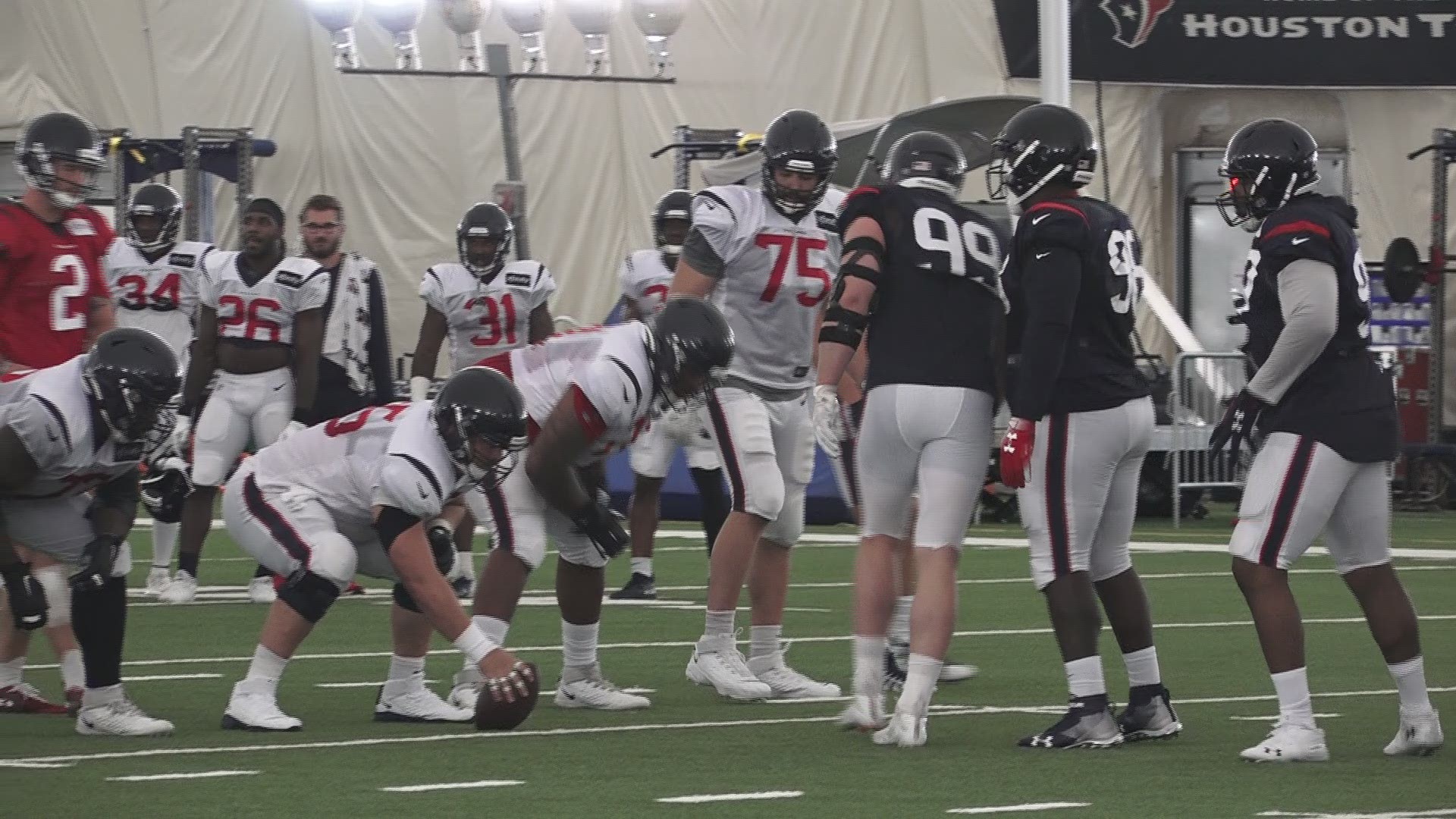 Houston Texans: Training camp Day 2