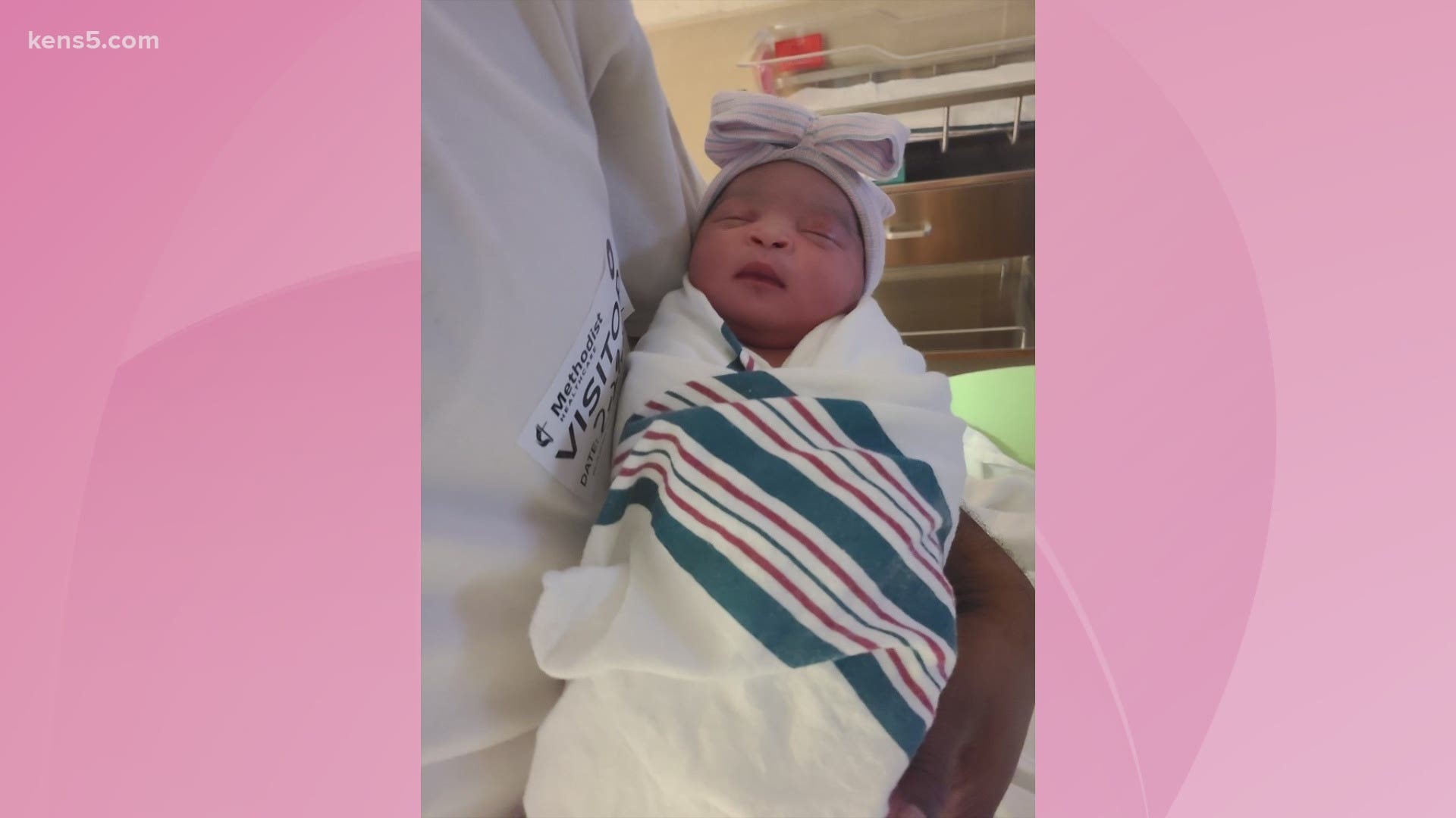 Congratulations to KENS 5 Eyewitness News producer Tara Moore - who welcomed baby Trinity Grace into the world on Wednesday, July 29.