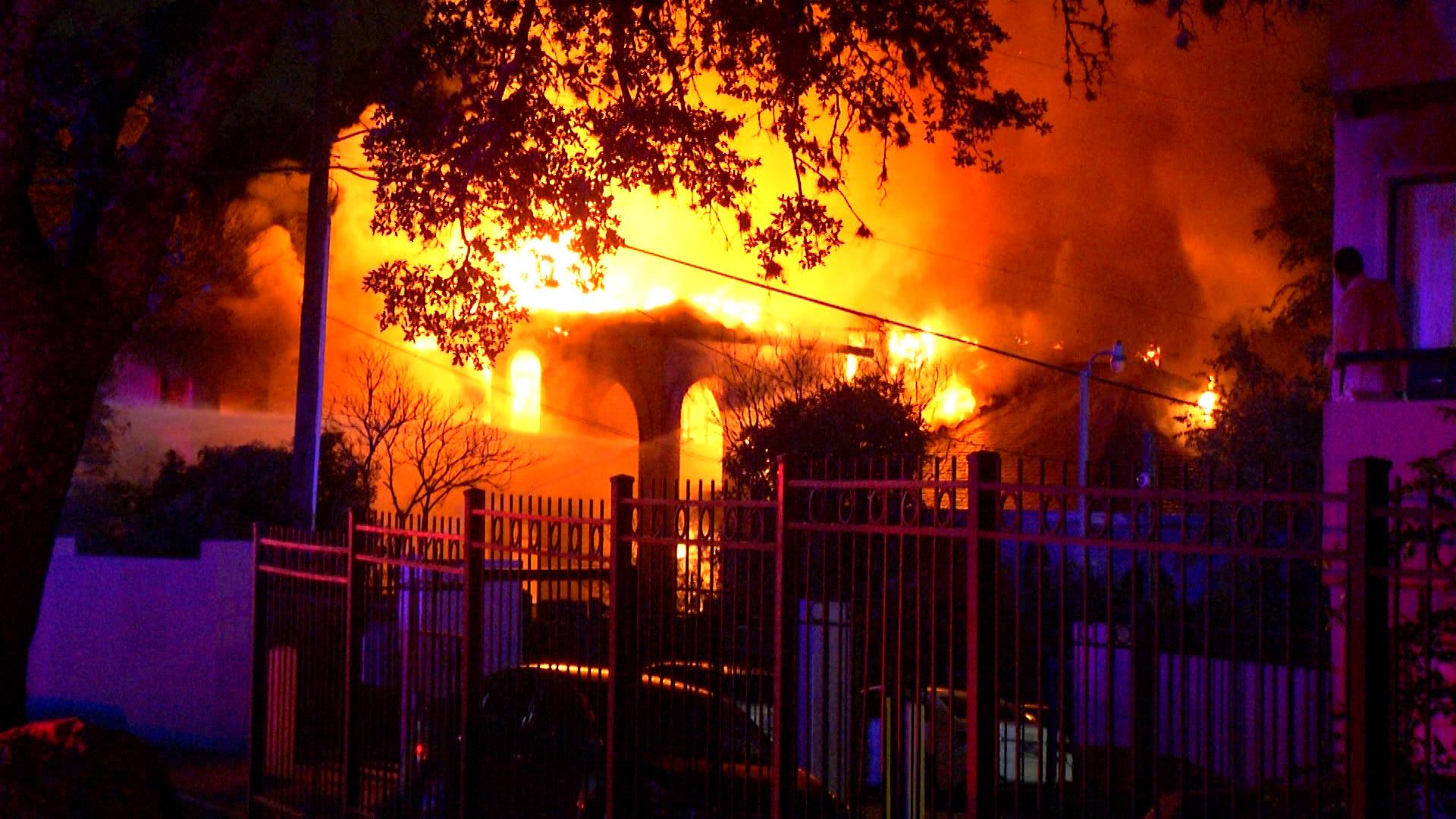 Firefighters say it appears the home had not been lived in for some time.