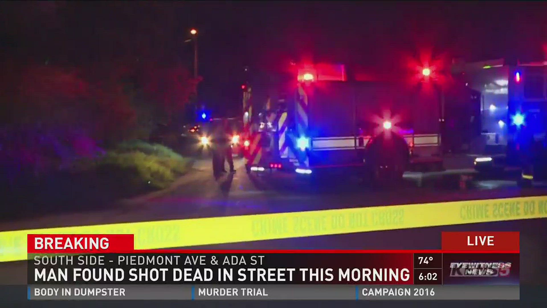 Man found shot dead in street