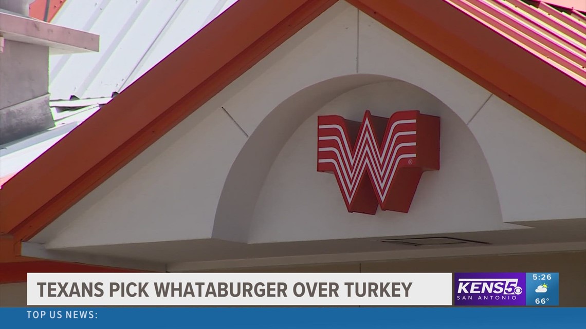 Texans say they'd rather have Whataburger than a turkey leg this