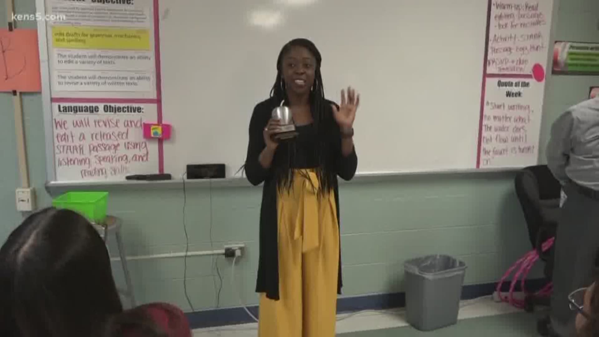 Olivia Robinson's students are hungry to learn under her relatable and engaging style of teaching. Marvin Hurst introduces us to the incomparable Ms. Robinson.