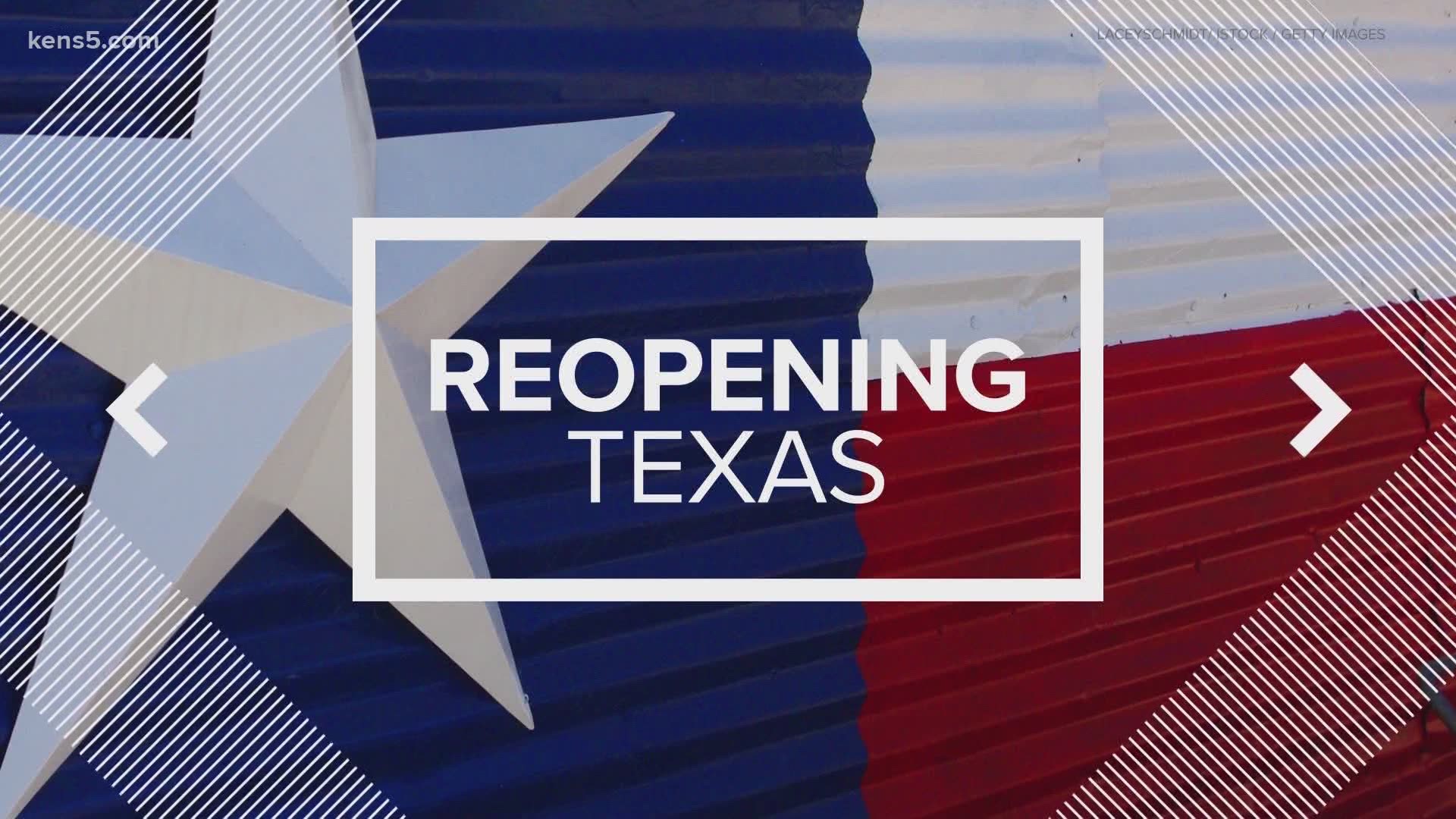 The next step in reopening Texas officially begins today. Here's what that will mean for restaurants, businesses and you.